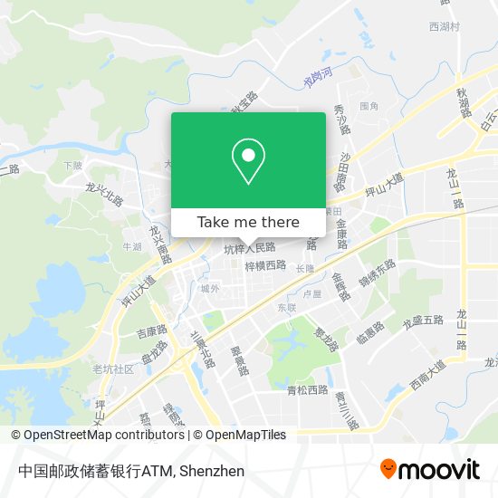 中国邮政储蓄银行ATM map