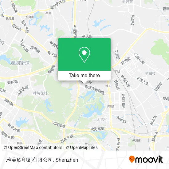 雅美欣印刷有限公司 map