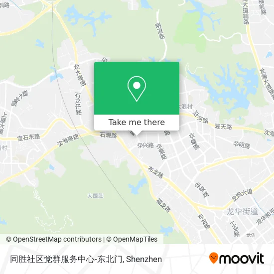 同胜社区党群服务中心-东北门 map