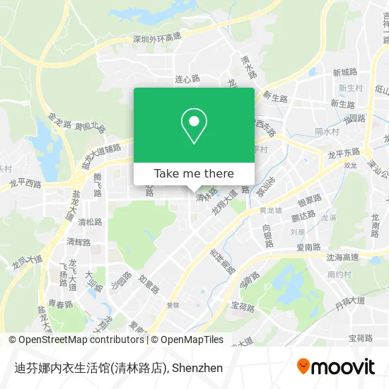 迪芬娜内衣生活馆(清林路店) map