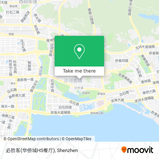 必胜客(华侨城HS餐厅) map