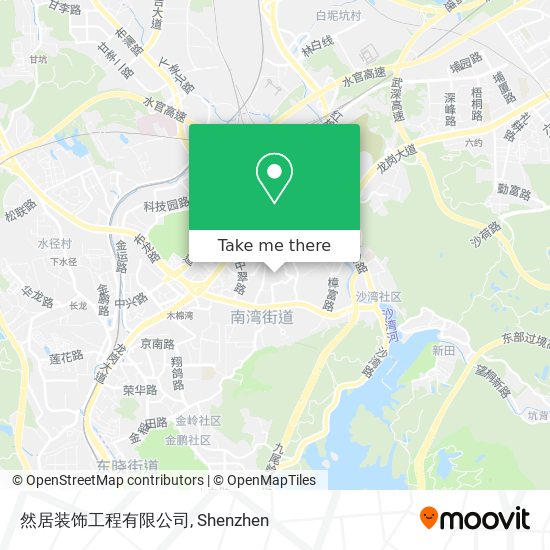 然居装饰工程有限公司 map