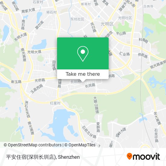 平安住宿(深圳长圳店) map