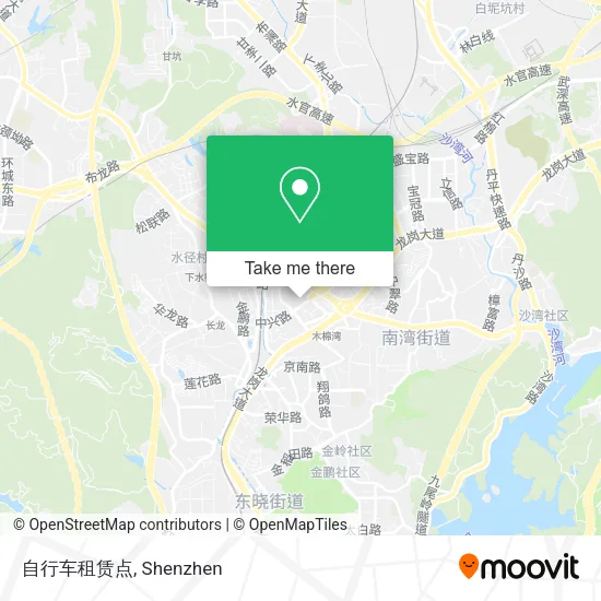 自行车租赁点 map