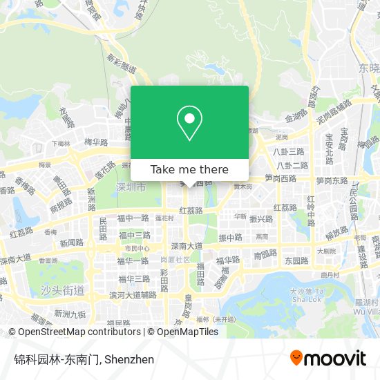锦科园林-东南门 map