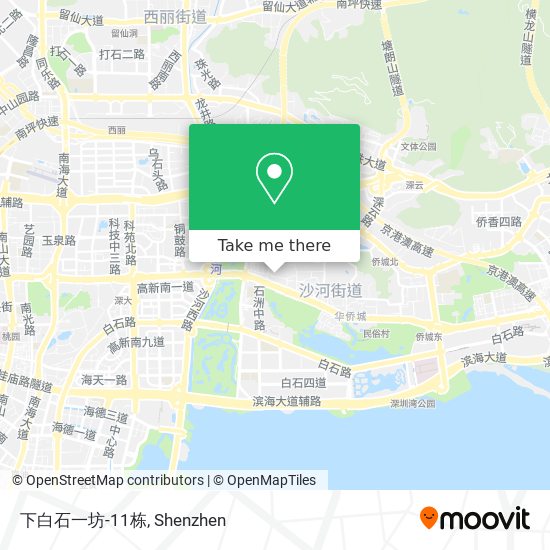 下白石一坊-11栋 map