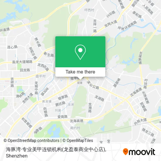 海豚湾·专业美甲连锁机构(龙盈泰商业中心店) map
