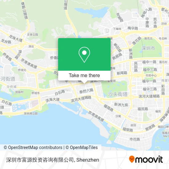 深圳市富源投资咨询有限公司 map