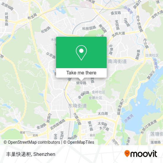 丰巢快递柜 map