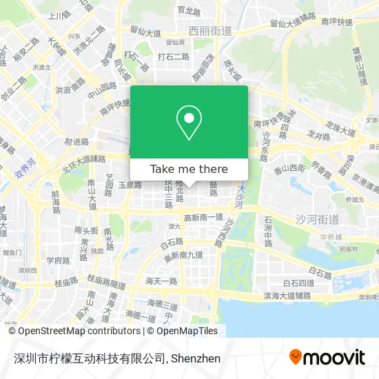 深圳市柠檬互动科技有限公司 map