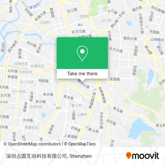 深圳点圆互动科技有限公司 map