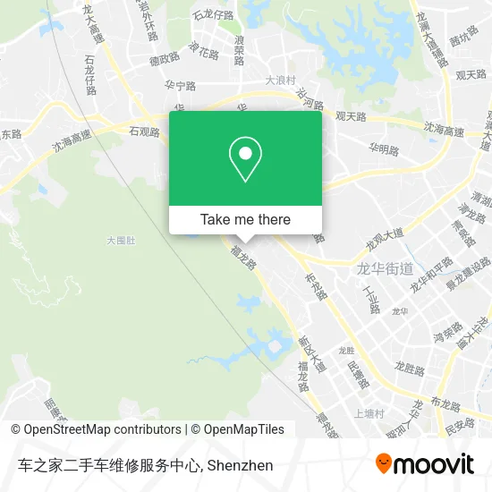 车之家二手车维修服务中心 map