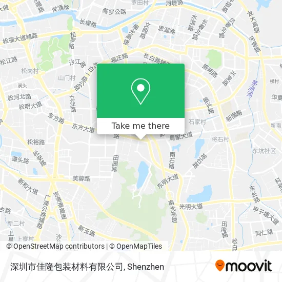 深圳市佳隆包装材料有限公司 map