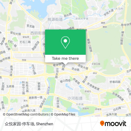 众悦家园-停车场 map
