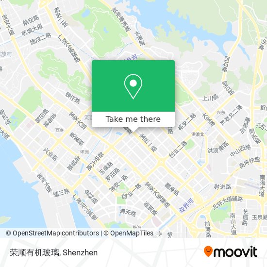 荣顺有机玻璃 map