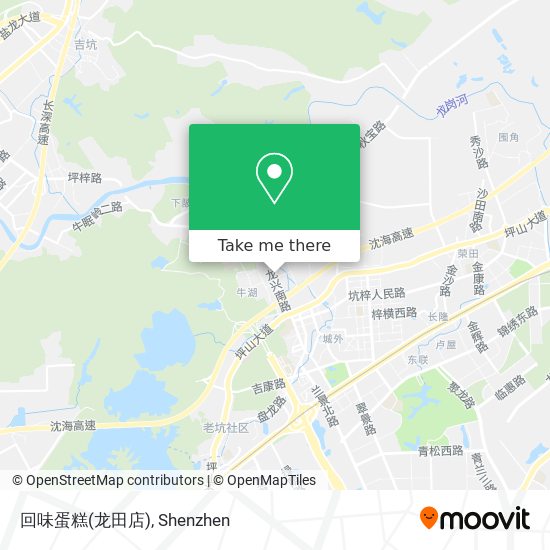 回味蛋糕(龙田店) map