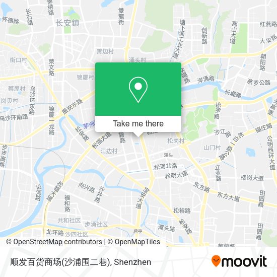 顺发百货商场(沙浦围二巷) map