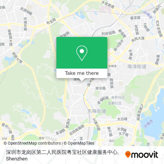 深圳市龙岗区第二人民医院粤宝社区健康服务中心 map