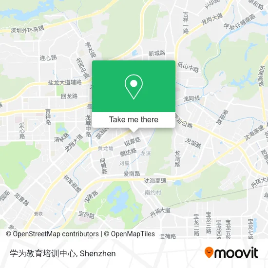 学为教育培训中心 map