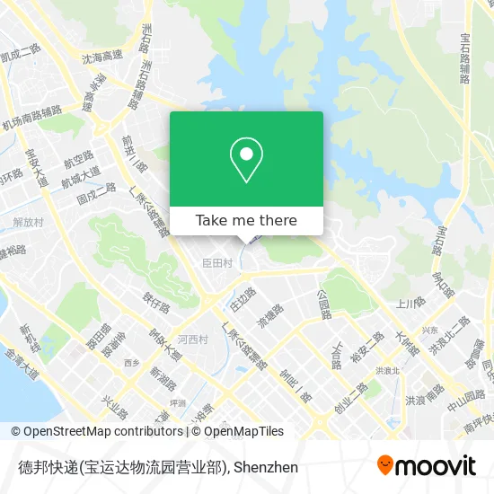 德邦快递(宝运达物流园营业部) map