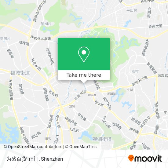 为盛百货-正门 map