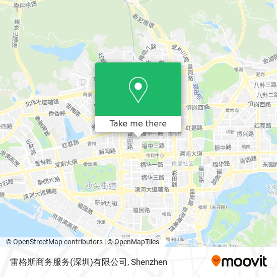 雷格斯商务服务(深圳)有限公司 map