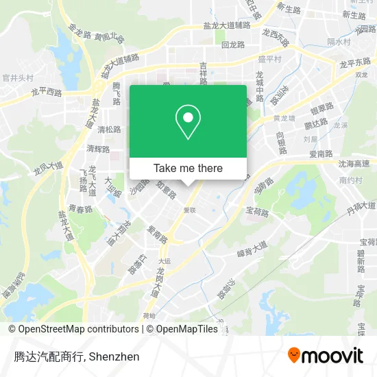 腾达汽配商行 map