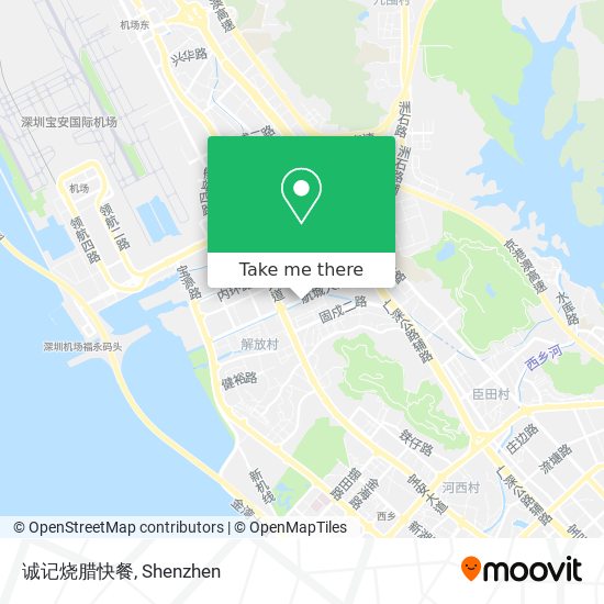 诚记烧腊快餐 map