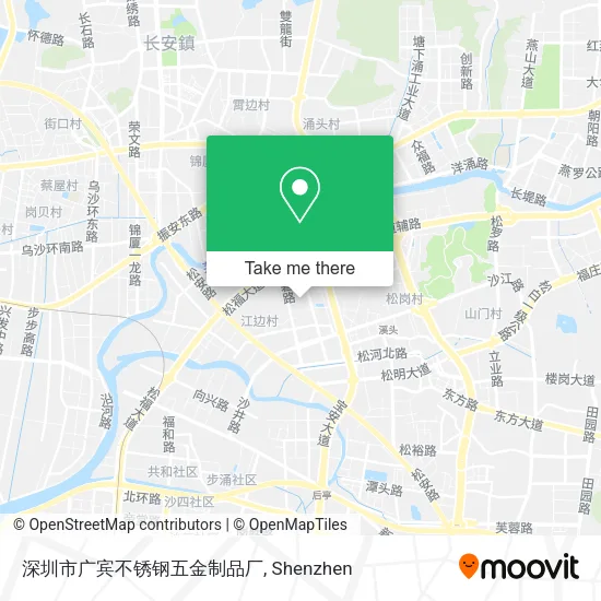 深圳市广宾不锈钢五金制品厂 map