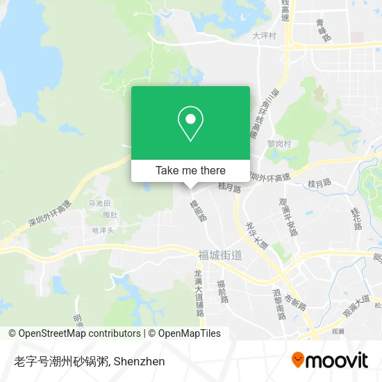 老字号潮州砂锅粥 map