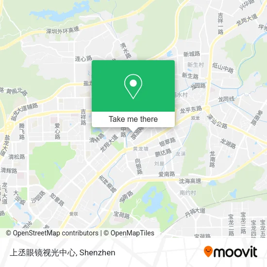上丞眼镜视光中心 map