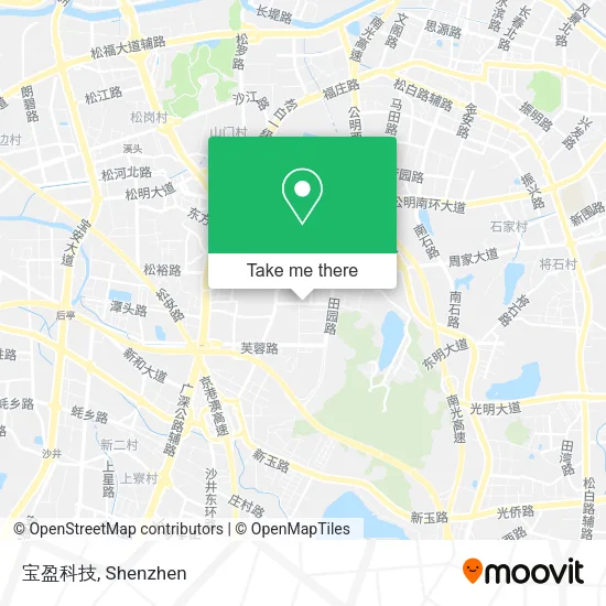 宝盈科技 map