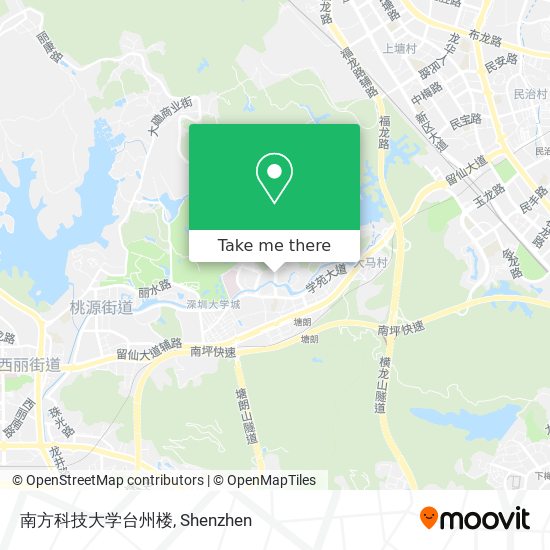 南方科技大学台州楼 map