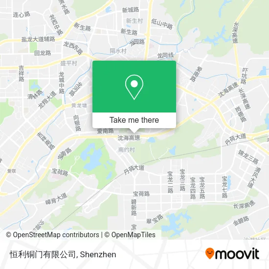 恒利铜门有限公司 map