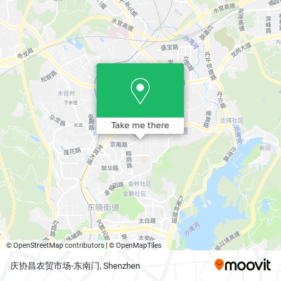 庆协昌农贸市场-东南门 map