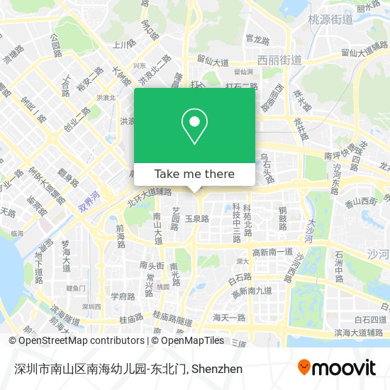 深圳市南山区南海幼儿园-东北门 map