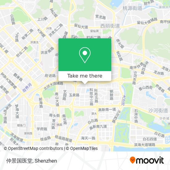 仲景国医堂 map
