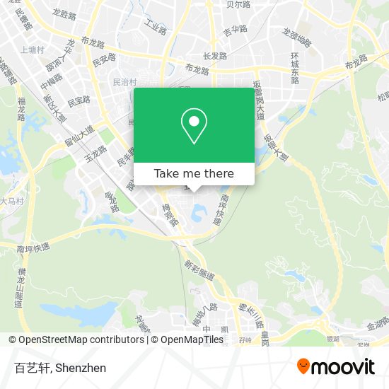 百艺轩 map