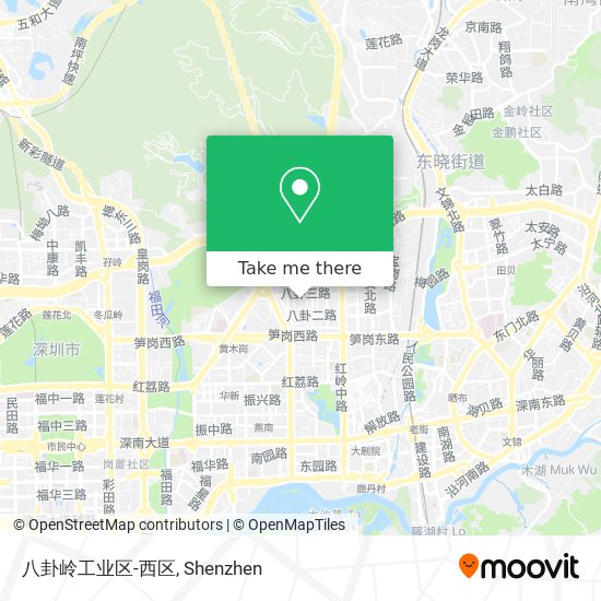 八卦岭工业区-西区 map