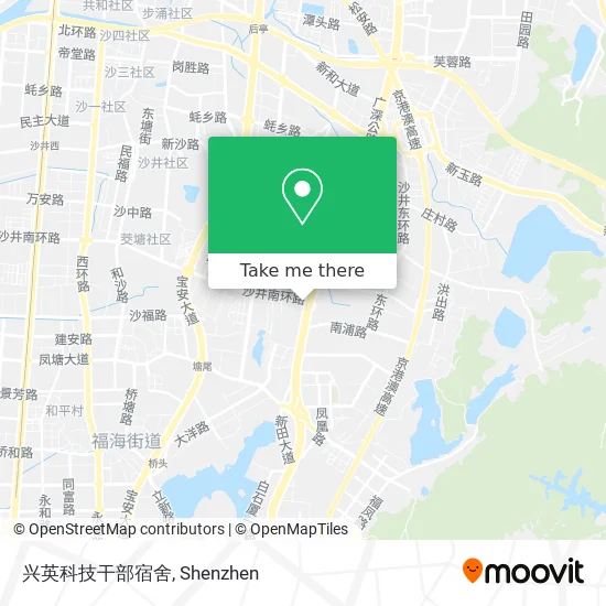 兴英科技干部宿舍 map