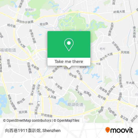 向西巷1911轰趴馆 map