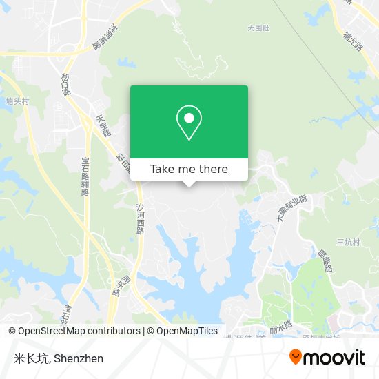 米长坑 map