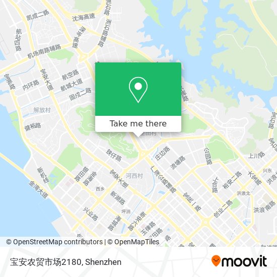 宝安农贸市场2180 map