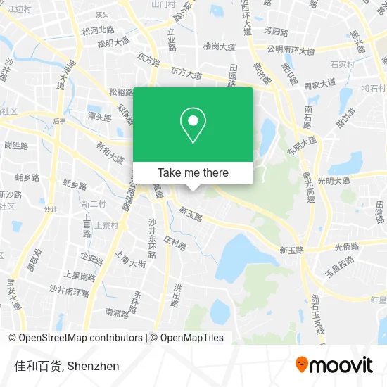 佳和百货 map