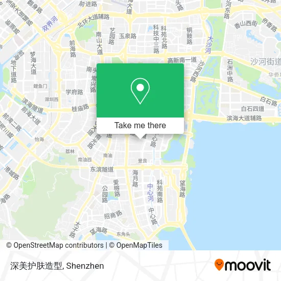 深美护肤造型 map