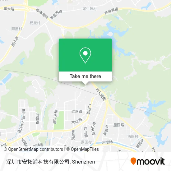 深圳市安拓浦科技有限公司 map