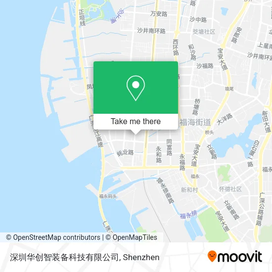 深圳华创智装备科技有限公司 map
