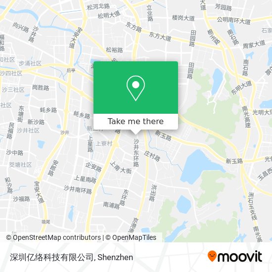 深圳亿络科技有限公司 map