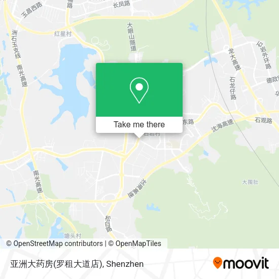 亚洲大药房(罗租大道店) map