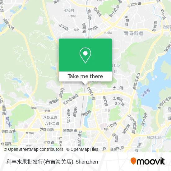 利丰水果批发行(布吉海关店) map